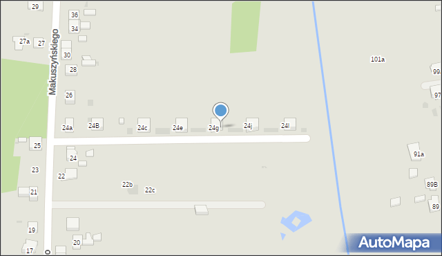 Mysłowice, Makuszyńskiego Kornela, 24h, mapa Mysłowice