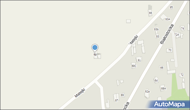 Natalin, Matejki Jana, 59, mapa Natalin