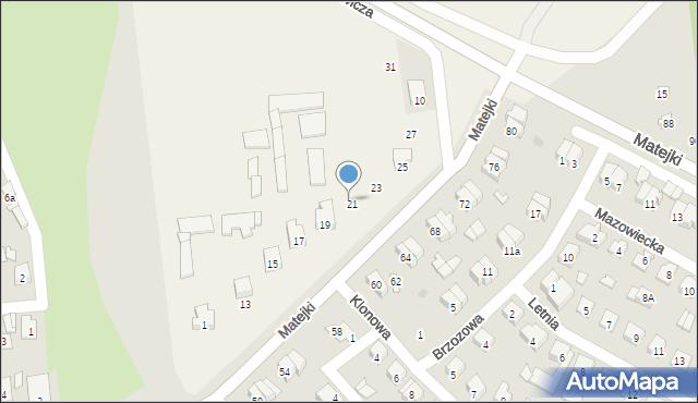 Natalin, Matejki Jana, 6, mapa Natalin