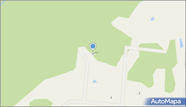 Nekielka, Makowa, 14, mapa Nekielka