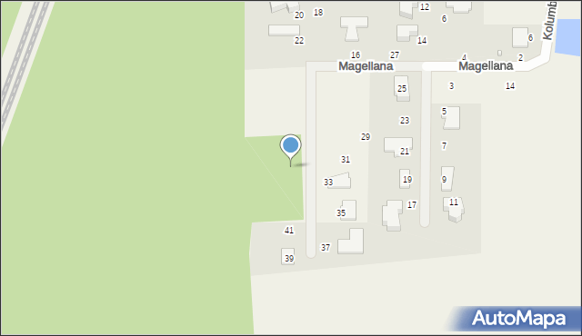 Niemcz, Magellana Ferdynanda, 45, mapa Niemcz