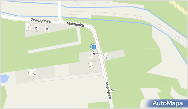 Nieporęt, Małołęcka, 29, mapa Nieporęt