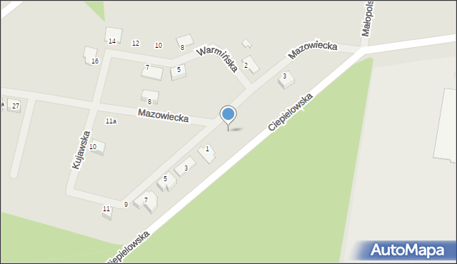 Nowa Sól, Mazowiecka, 9, mapa Nowa Sól