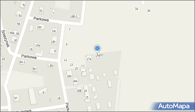 Nowe Bielice, Malw, 9, mapa Nowe Bielice