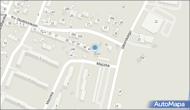 Nowy Targ, Maczka Stanisława, gen., 4, mapa Nowego Targu