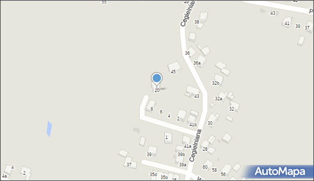 Olkusz, Makowa, 10, mapa Olkusz