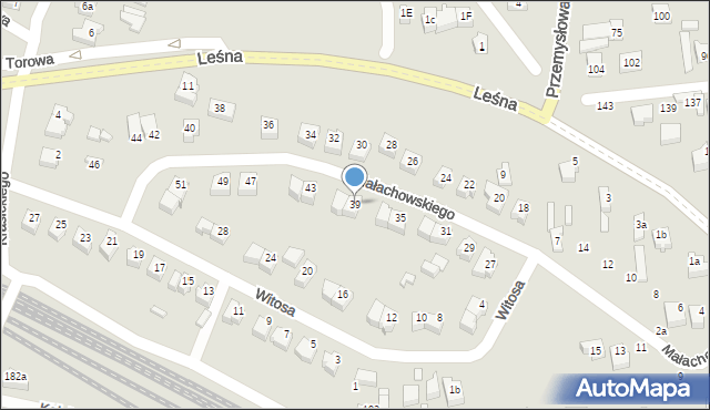 Opoczno, Małachowskiego Stanisława, 39, mapa Opoczno