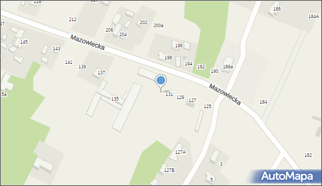 Opypy, Mazowiecka, 133, mapa Opypy