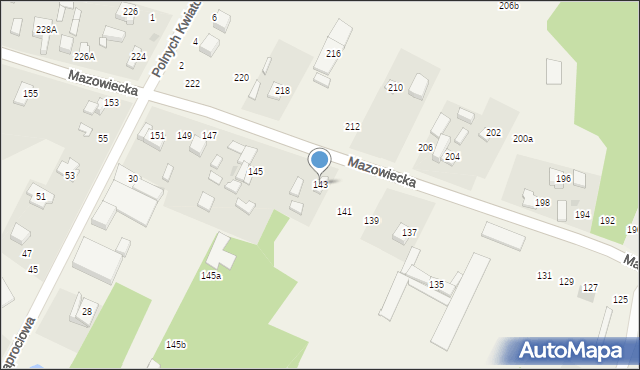 Opypy, Mazowiecka, 143, mapa Opypy