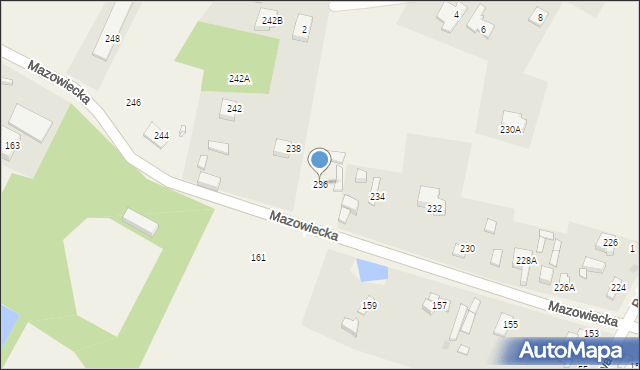 Opypy, Mazowiecka, 236, mapa Opypy