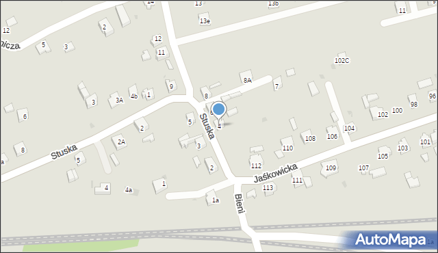 Orzesze, Marksa, 4, mapa Orzesze