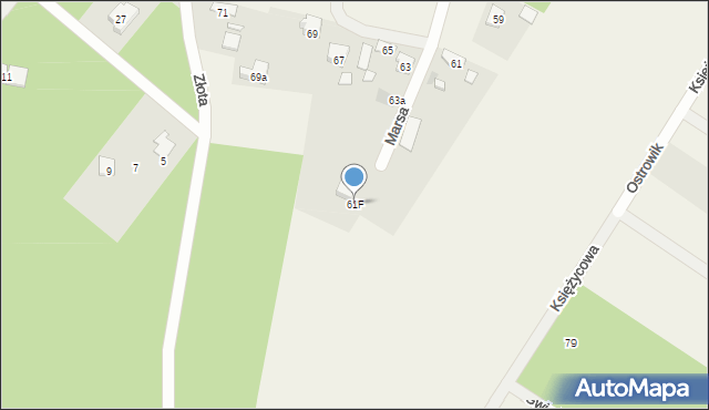 Ostrowik, Marsa, 24, mapa Ostrowik