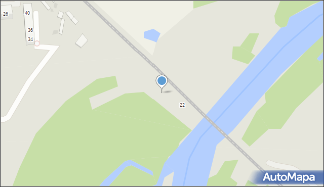 Oświęcim, Makowskiego Tadeusza, 22, mapa Oświęcimia