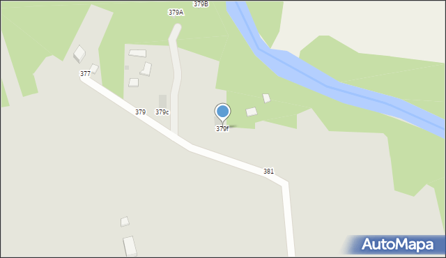 Otwock, Majowa, 379f, mapa Otwock