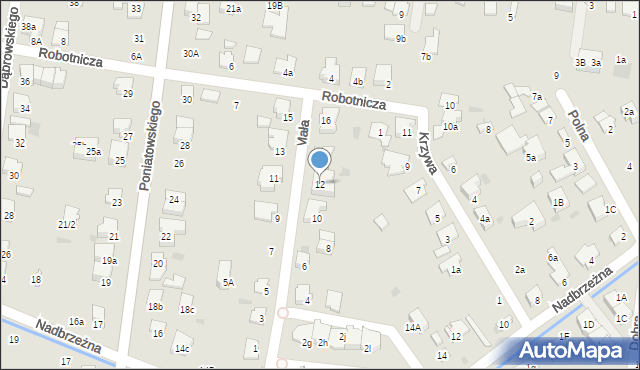 Ożarów Mazowiecki, Mała, 12, mapa Ożarów Mazowiecki