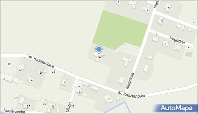 Pełczyce, Magnicka, 3A, mapa Pełczyce