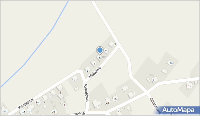 Pilchowice, Makowa, 5, mapa Pilchowice