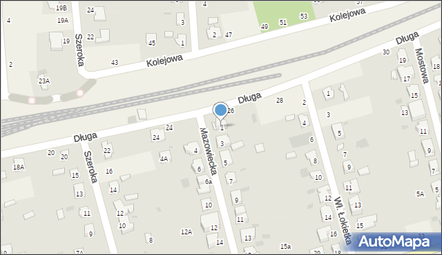 Płochocin, Mazowiecka, 1, mapa Płochocin