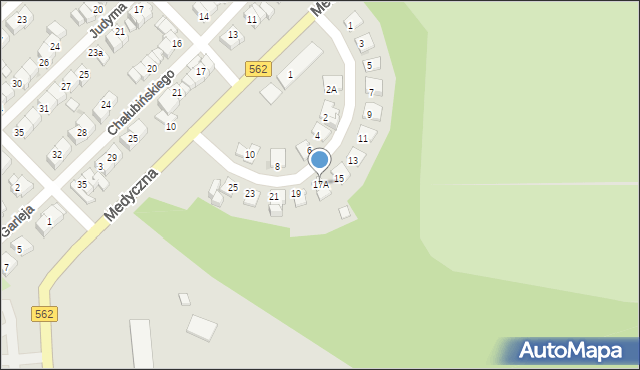 Płock, Macieszy Aleksandra, 17A, mapa Płock