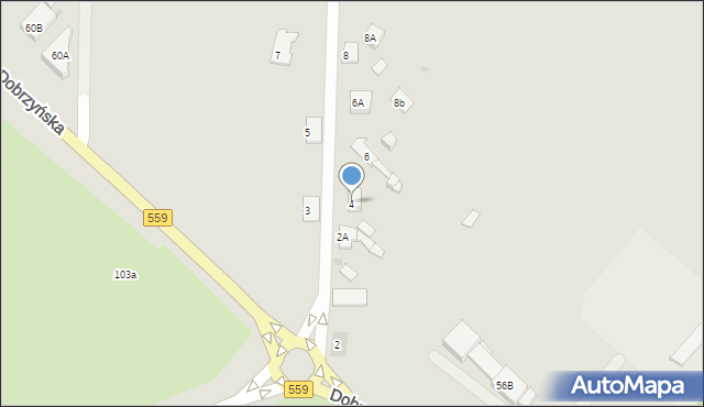 Płock, Maszewska, 4, mapa Płock