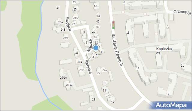 Płock, Maczka Stanisława, gen., 6, mapa Płock