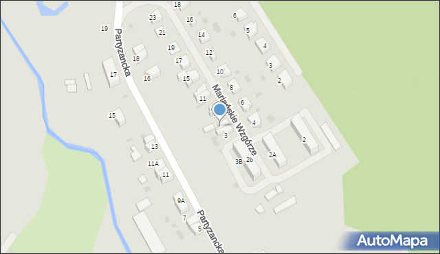 Polanów, Mariańskie Wzgórze, 5, mapa Polanów