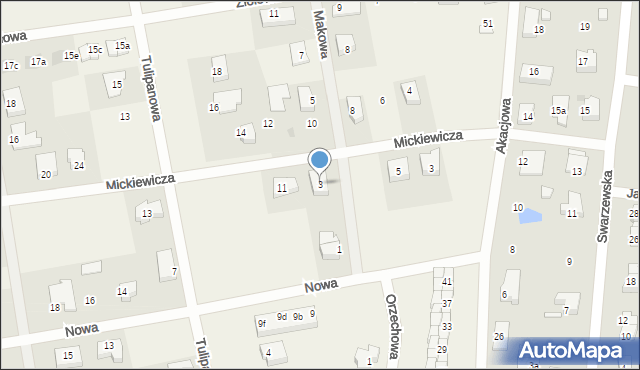 Połczyno, Makowa, 3, mapa Połczyno