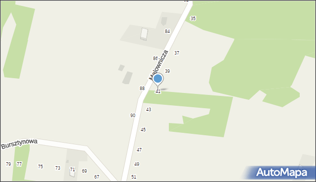 Poręba Spytkowska, Malownicza, 41, mapa Poręba Spytkowska