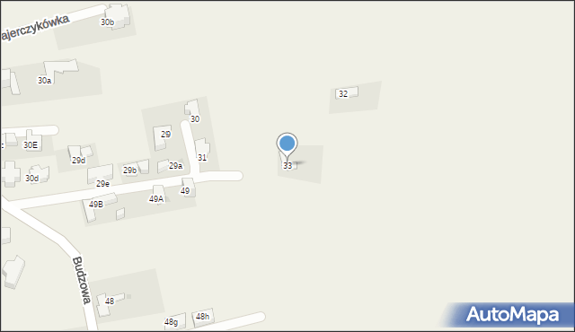 Poronin, Majerczykówka, 33, mapa Poronin