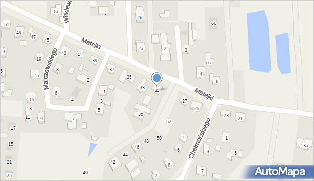 Posada, Matejki Jana, 31, mapa Posada