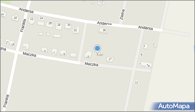 Prudnik, Maczka Stanisława, gen., 15, mapa Prudnik