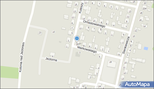 Przedecz, Markowskiego Stanisława, dr., 10, mapa Przedecz