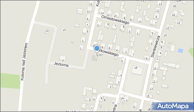 Przedecz, Markowskiego Stanisława, dr., 3, mapa Przedecz