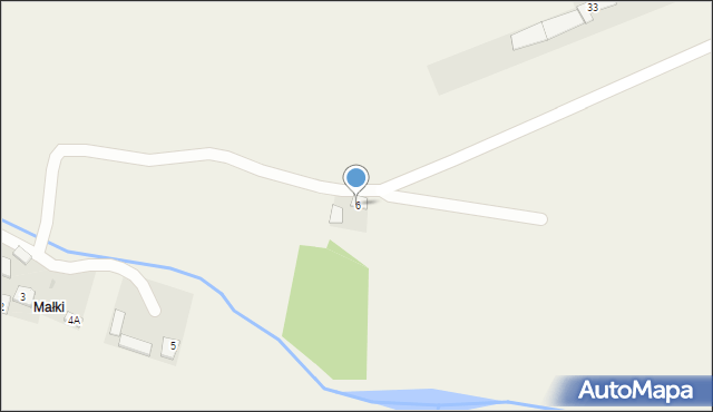 Przędzel, Małki, 6, mapa Przędzel