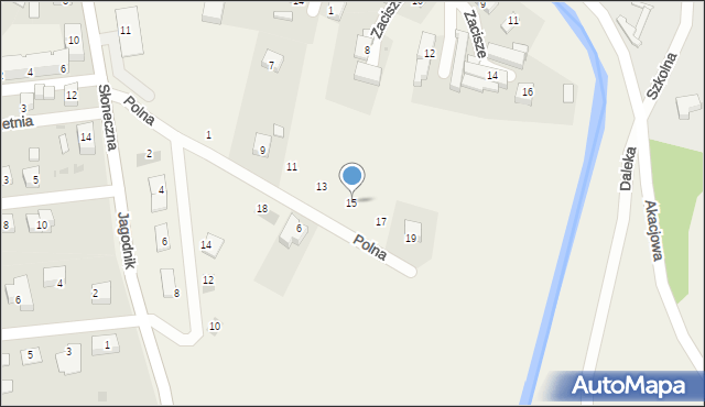 Pszenno, Makowa, 15, mapa Pszenno