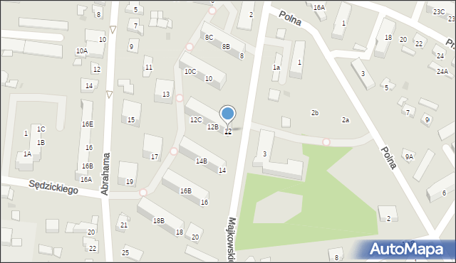 Puck, Majkowskiego Aleksandra, dr., 12, mapa Puck