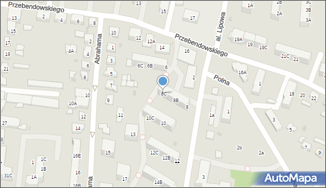 Puck, Majkowskiego Aleksandra, dr., 8C, mapa Puck