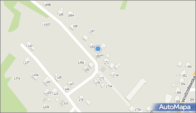 Radlin, Mariacka, 161, mapa Radlin