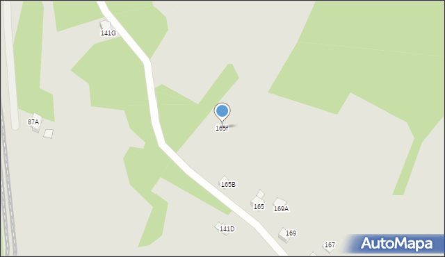 Radlin, Mariacka, 165f, mapa Radlin