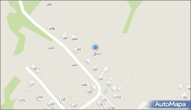 Radlin, Mariacka, 167, mapa Radlin