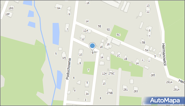 Radom, Małopolska, 9, mapa Radomia