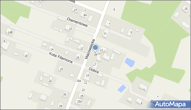 Radziwiłłów, Mazowiecka, 15, mapa Radziwiłłów