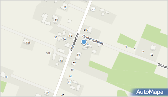 Radziwiłłów, Mazowiecka, 53, mapa Radziwiłłów