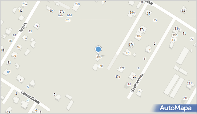 Radzymin, Maczka Stanisława, gen., 39D, mapa Radzymin