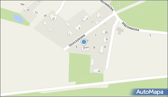 Rajszew, Mazowiecka, 37, mapa Rajszew