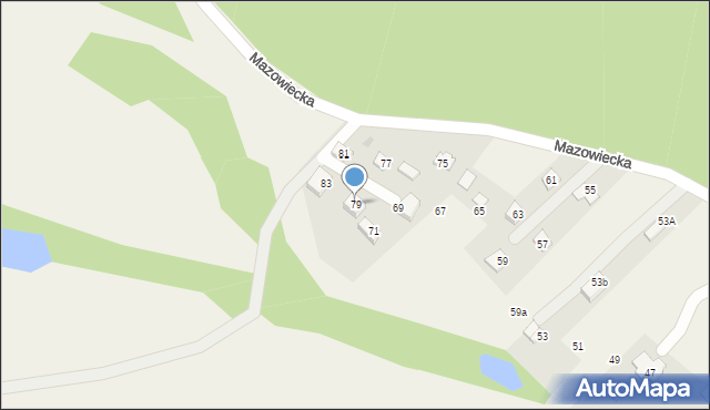 Rajszew, Mazowiecka, 79, mapa Rajszew