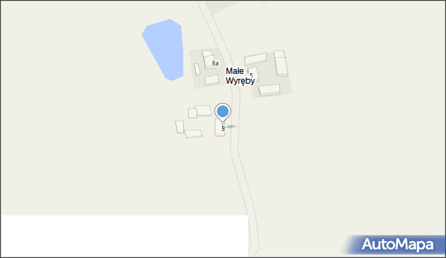 Rakowiec, Małe Wyręby, 8, mapa Rakowiec