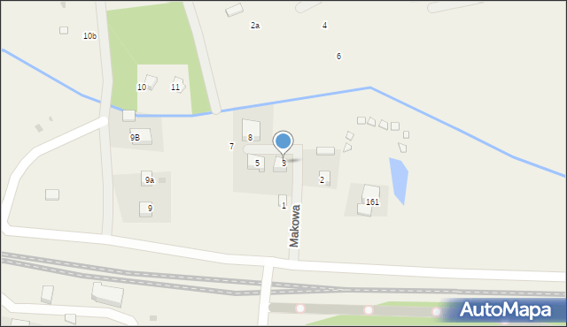 Rąty, Makowa, 3, mapa Rąty