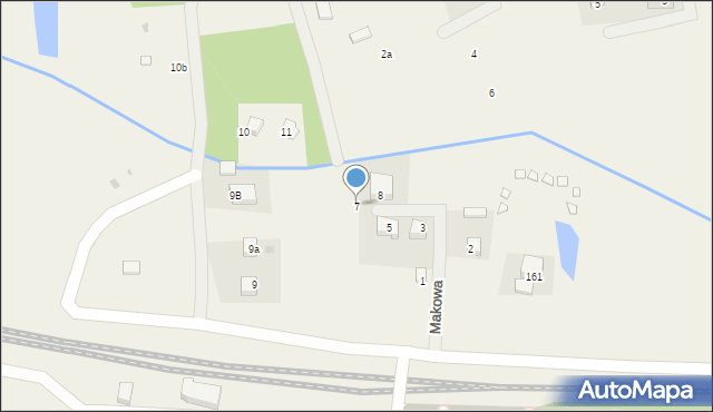 Rąty, Makowa, 7, mapa Rąty