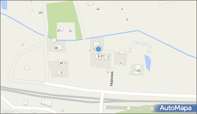 Rąty, Makowa, 5, mapa Rąty